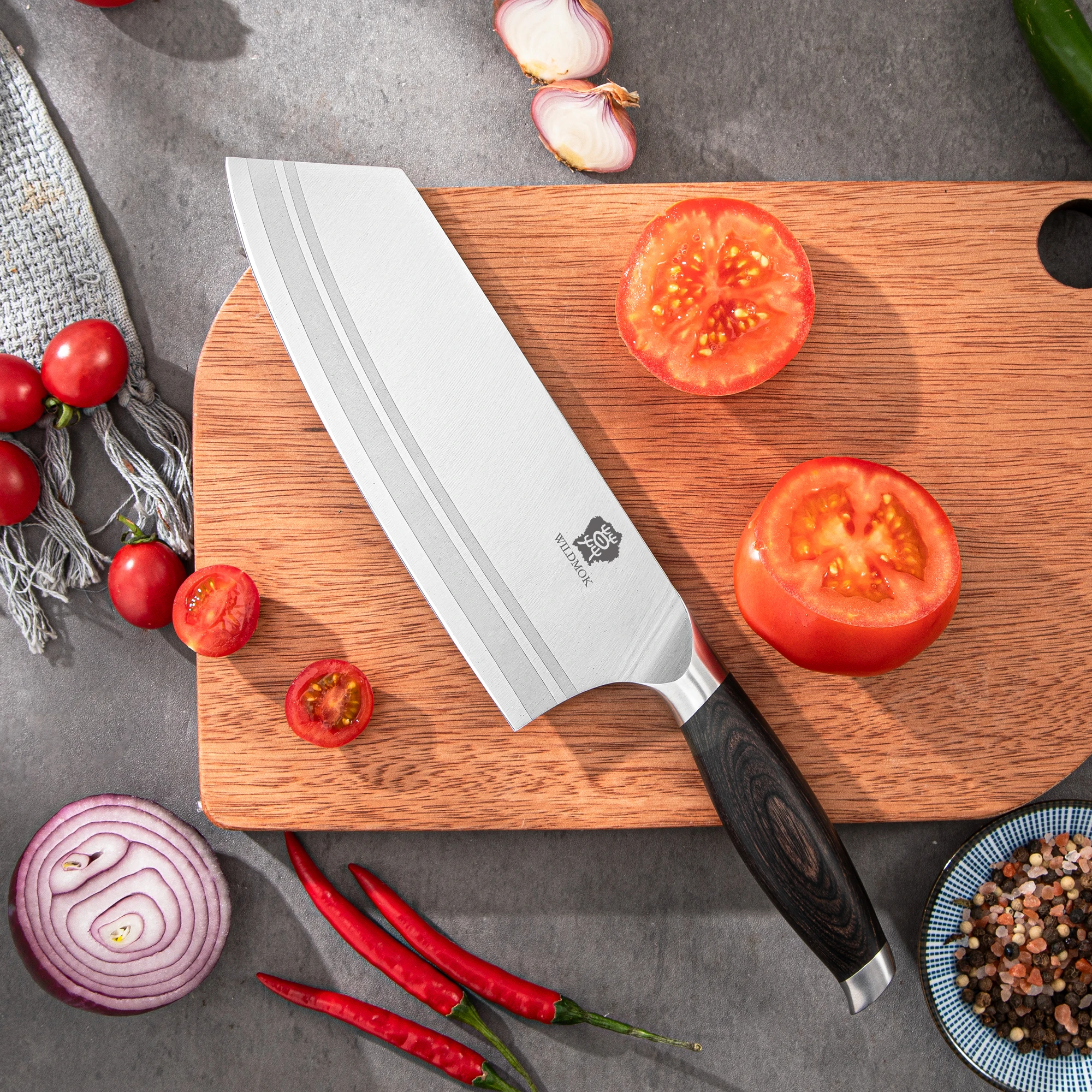 WILDMOK 7.6 Inch Chinese Cleav - Home Cooking In Chinese review and price