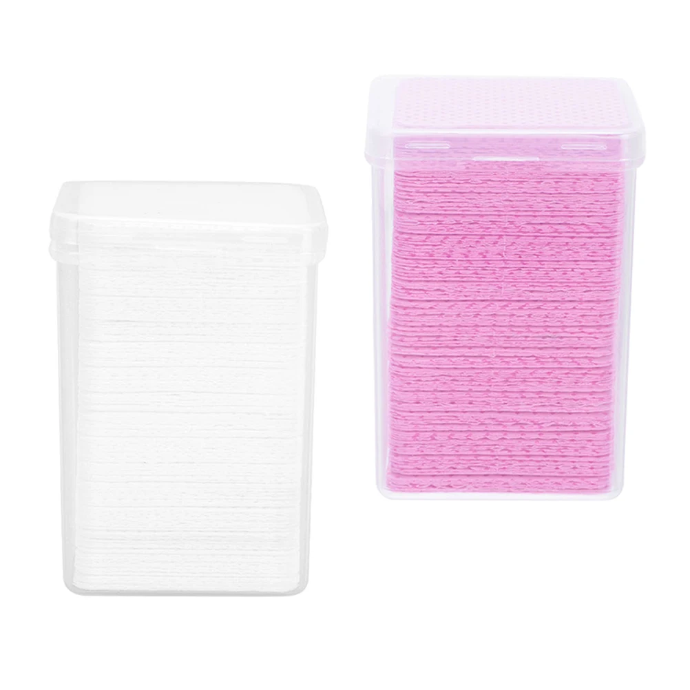 200 Stück Wischtücher für Wimpernkleber-Flaschen - Kompakte Reinigungspads Entfernen Rückstände Schnell Ideal für Reisen und Täglichen Gebrauch