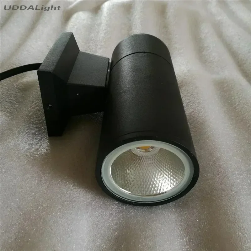 UDDALight IP65 Waterproof Outdoor Wall Light, Anti-Rust Aluminum Modern Sconce for Porch Patio Garden, 100-240V