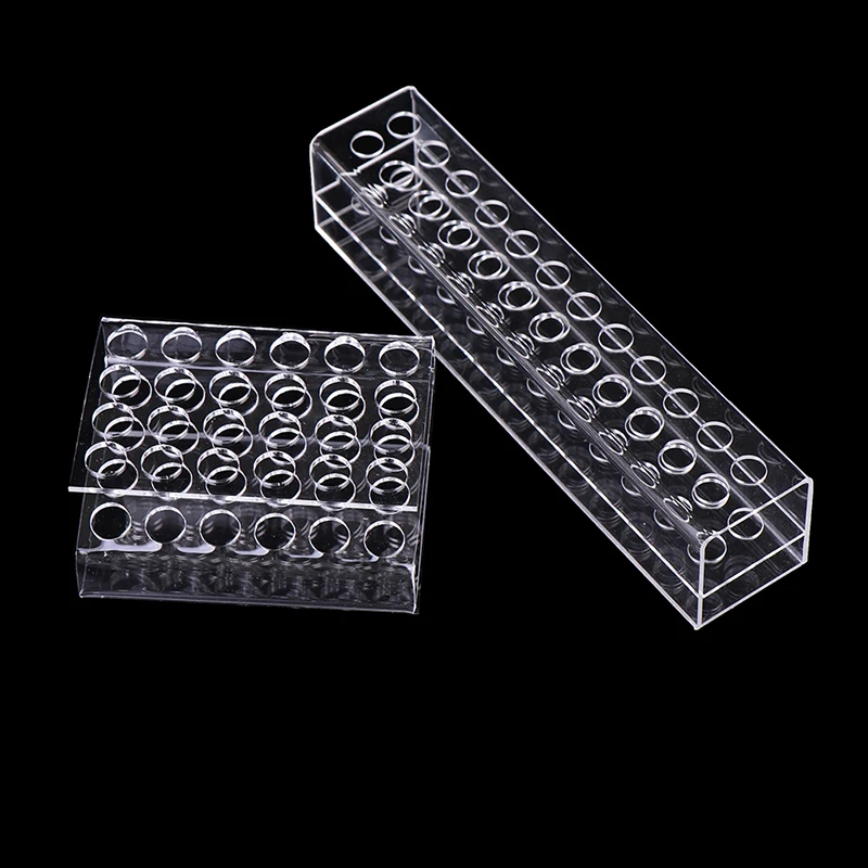 Eyelash brush storage bracket tweezers Holder Acrylic Beauty Makeup Tools Eyelash Planting Eyebrow brush tube display stand