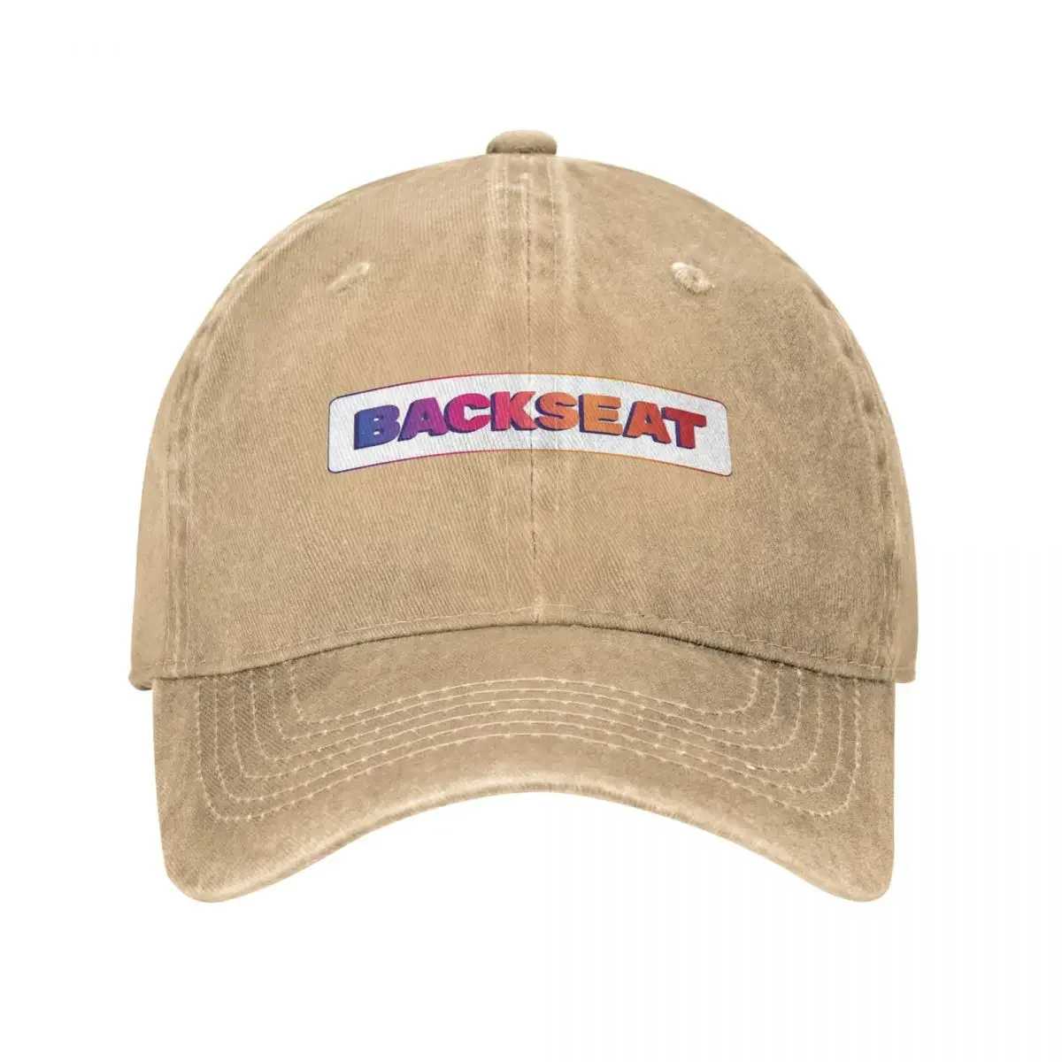 Backseat Logo Baseball Caps Fashion Denim Hats Outdoor Adjustable Casquette Streetwear Baseball Cowboy Hat for Unisex