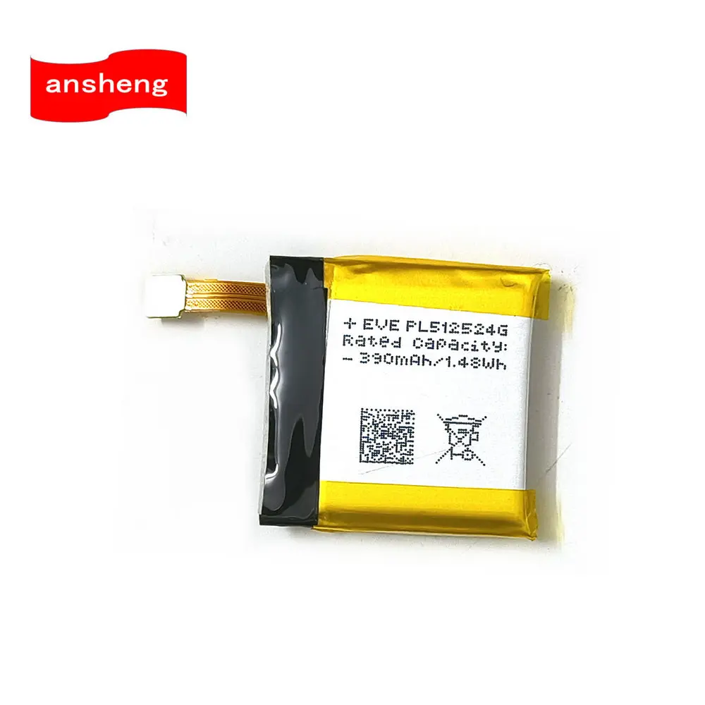 Original 3.8V 390mAh PL512524G PL502524V Battery For Huami AMAZFIT T-rex Verge Lite Gtr A1918 A1808 A1801 A1811 Smart Watch