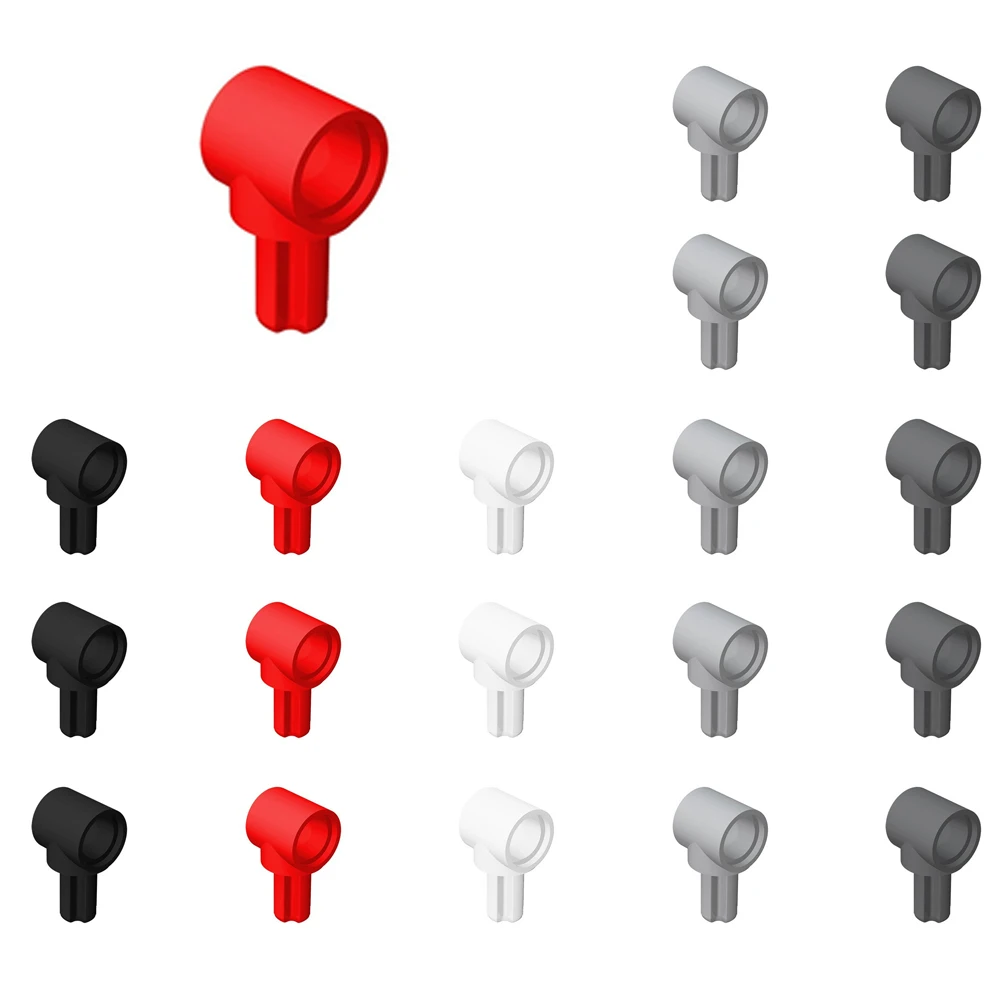 60pcs 22961 Axle and Pin Connector Hub 1 Axle Bricks Toy For Technical MOC Building Blocks High-Tech Assembles Part