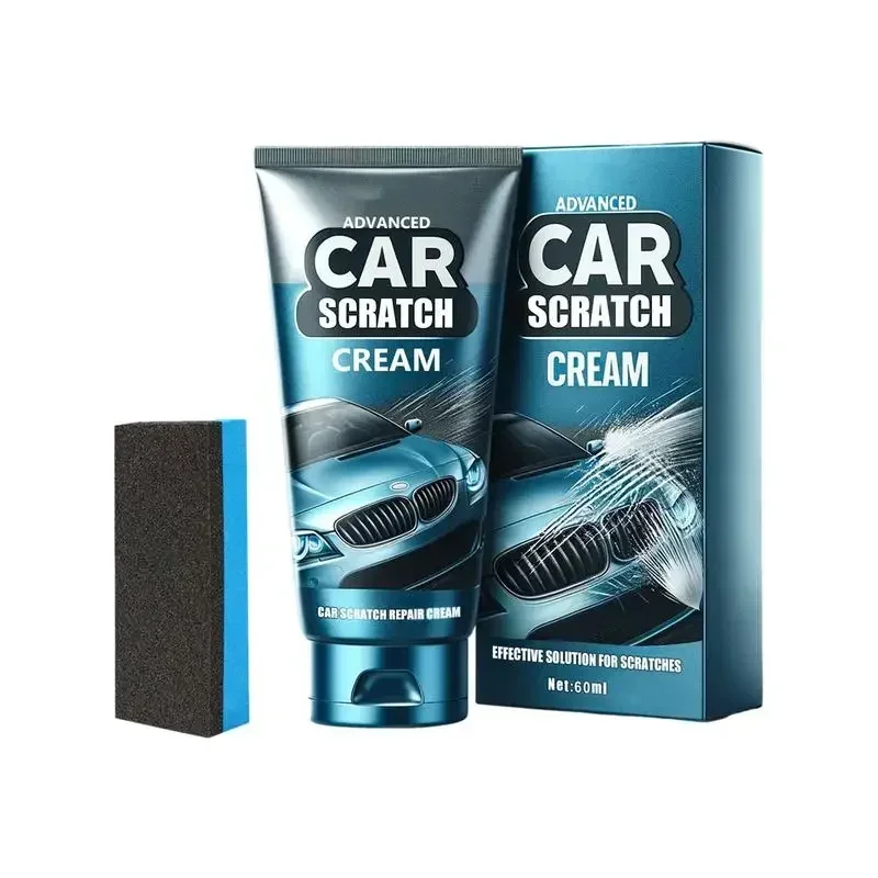 

NEW Car Scratch Repair Tool Auto Remover Scratches Polishing Wax Anti Scratch Cleaning Tool Set Multifunctional cream 60ml