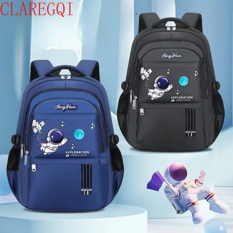 Large capacity boys backpack Easea burden bookbag Ultra light wear resistant and durableforbackpack forkidsWaterproofmanypockets