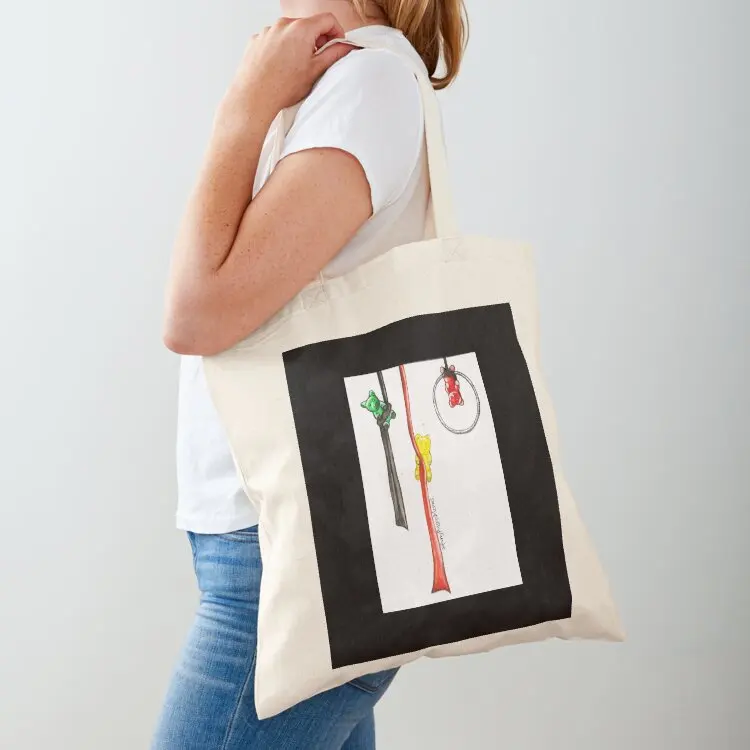 Gummy Circus Candy Bears Tote Bag Women's tote bag woman shopping bag Cloth bags