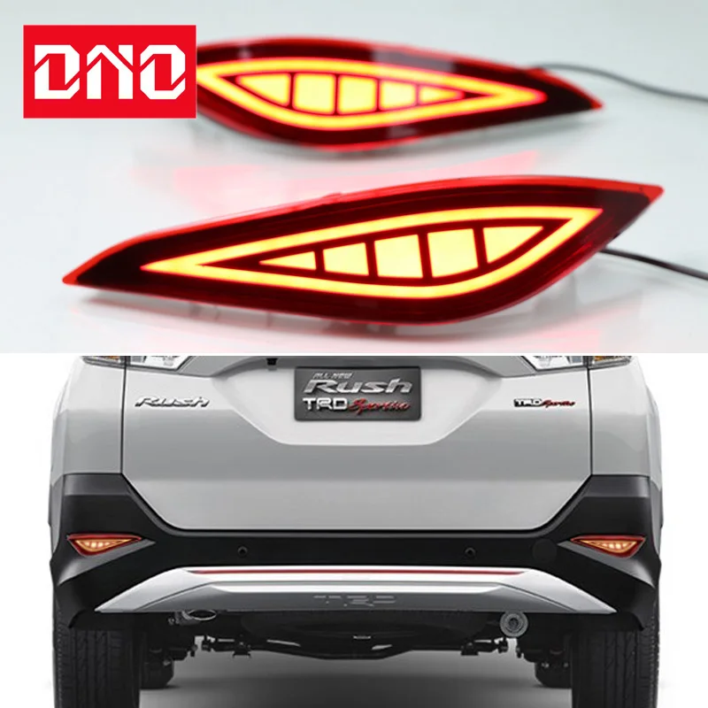 

Автомобильные фонари для заднего бампера, противотуманные фары для Toyota Rush 2018 2019 2020