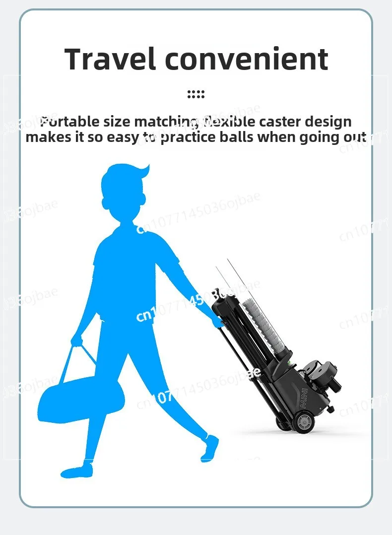 

New PB-mini Smart Badminton Serve Machine, Badminton Serve Machine, Lightweight Fixed Point Serve Machine