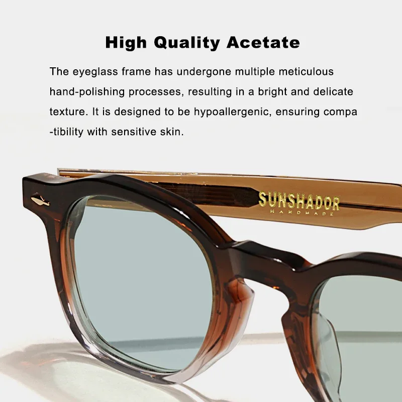 Fashion classic Trend Temperament Acetate Oval UV400 Personalized sunglasses for women for outdoor driving travel