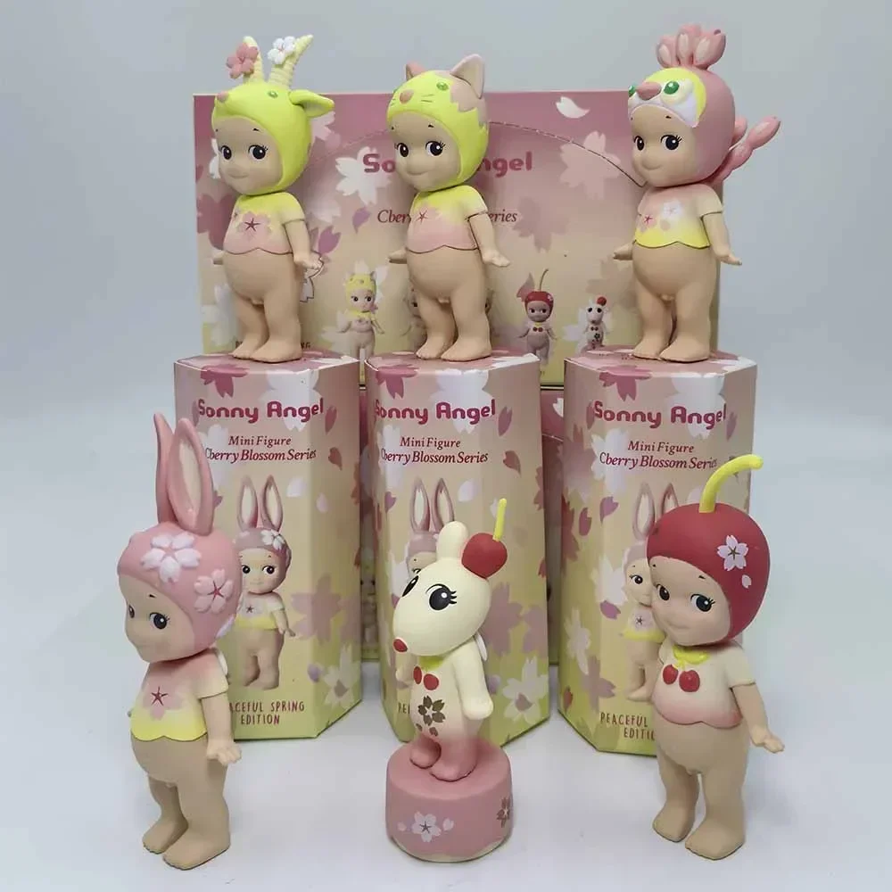سوني أنجل صندوق أعمى زهر الكرز سلسلة الربيع طبعة محدودة لطيف سر مفاجأة هدية Kawaii النمط الياباني تحصيل #3