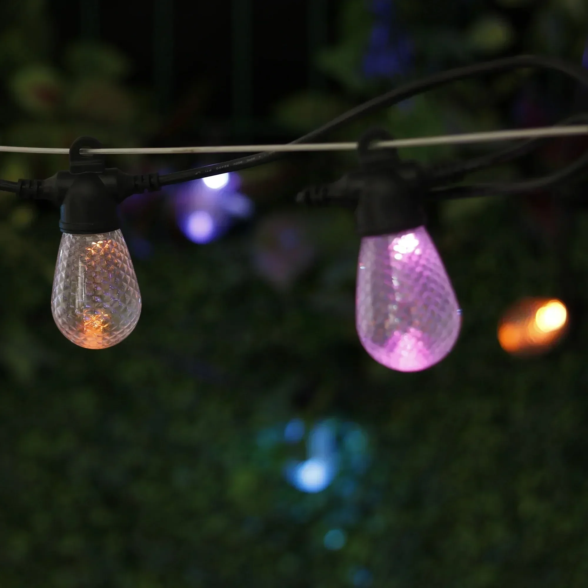 48' Color Change Solar String Lights with Remote