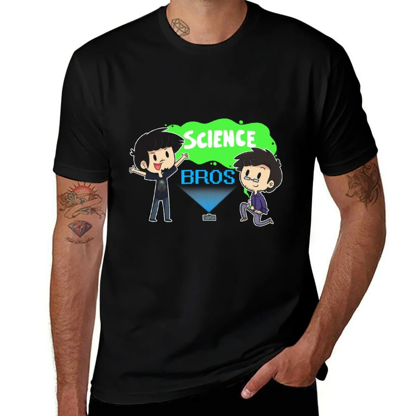 Science Bros the Sequel T-Shirt t shirts cotton 100% T-Shirt