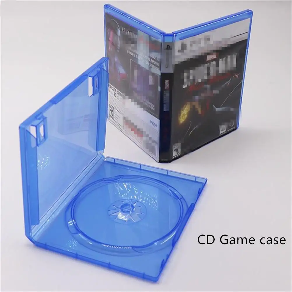 

1PC CD Game Case Protective Box For Ps5 / Ps4 Game Disk Holder CD DVD Discs Storage Box Cover Case Games Accessories