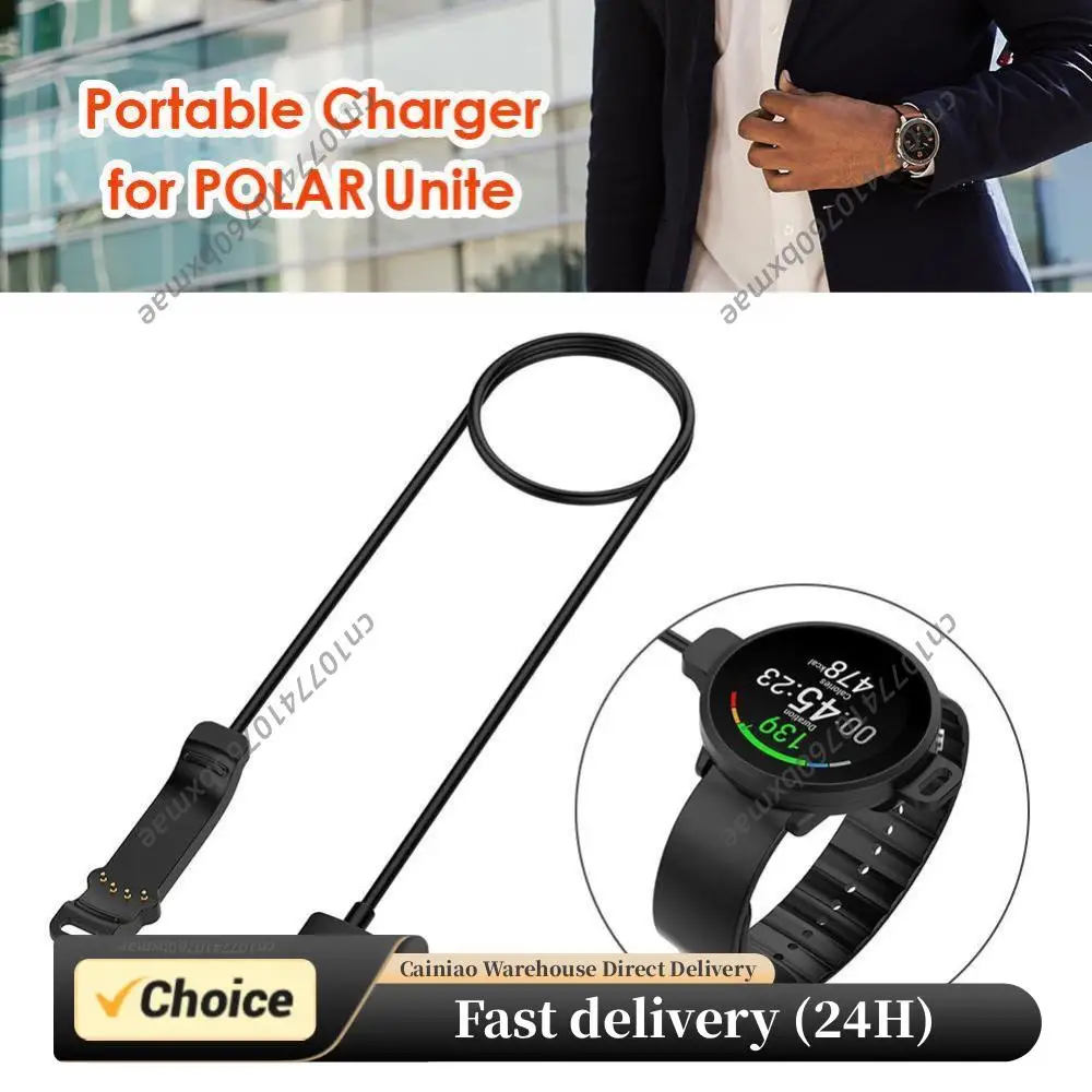 

Charger Watch Cable Wearing Accessories 4-pin 1m USB Outdoor Shopping for POLAR Unite Smartwatch Charging Cord Line