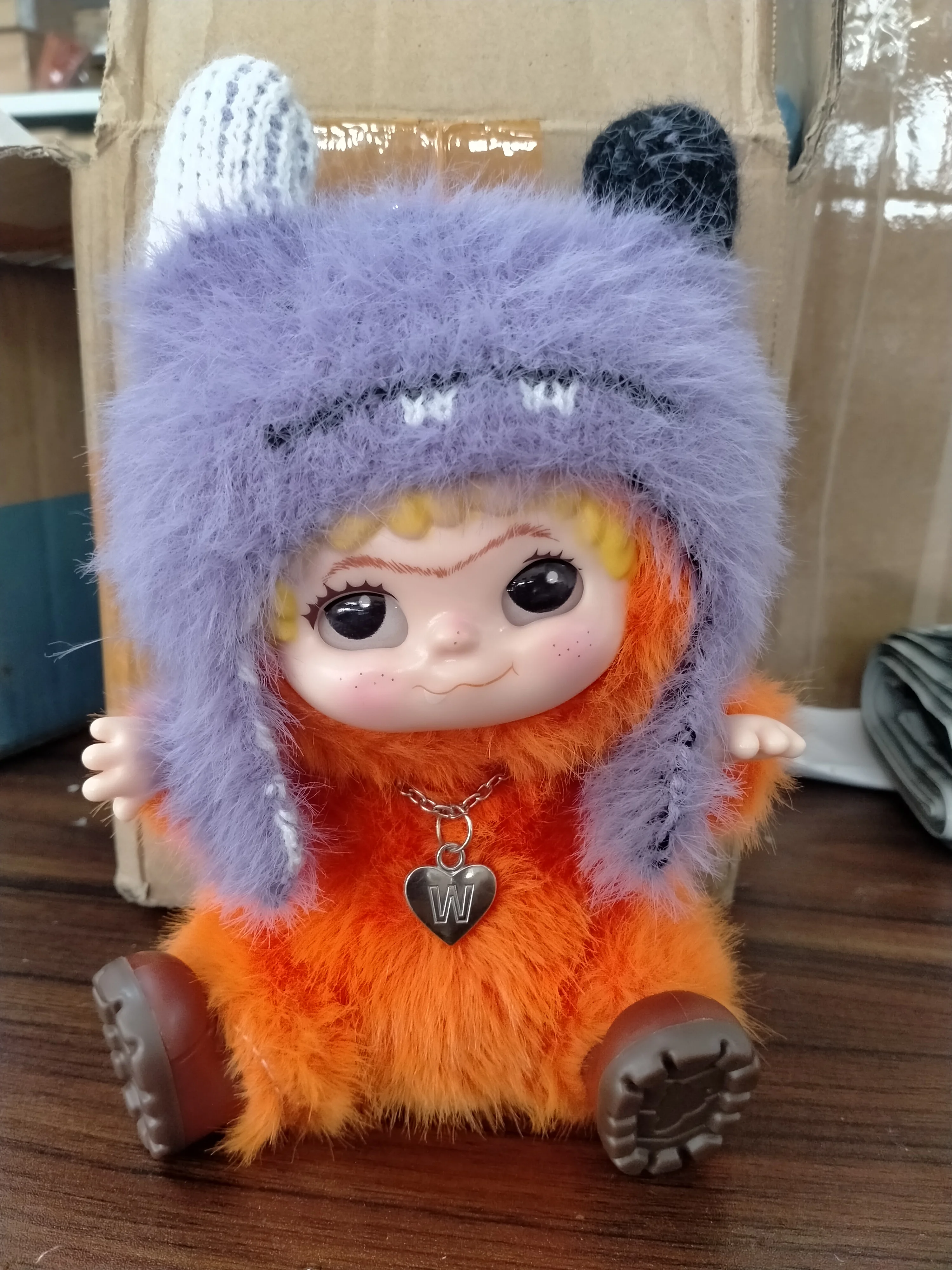 

2026 Wakuku Fuzzy Trendy Fun Party Blind Box Cute Wakuku Action Figure Mystery Box Cute Bag Pendant Surprise Bag Gift Toy
