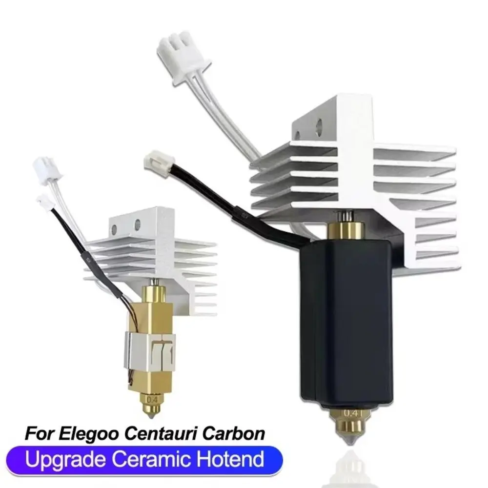 

0,2 мм 0,4 мм 0,6 мм 0,8 мм Горячая головка печатающей головки с гаечным ключом Керамические детали 3D-принтера Hotend для Elegoo Centauri Carbon