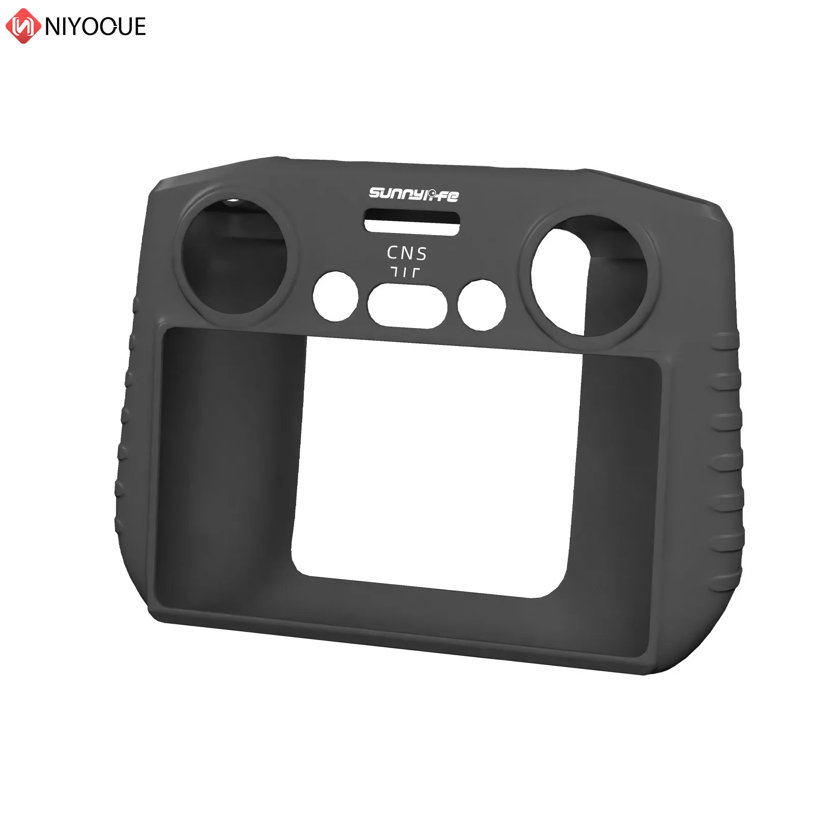 Silicone Case with Sun Hood Screen Remote Control  Protective Cover Accessories for Mini 3 Pro  DJI RC