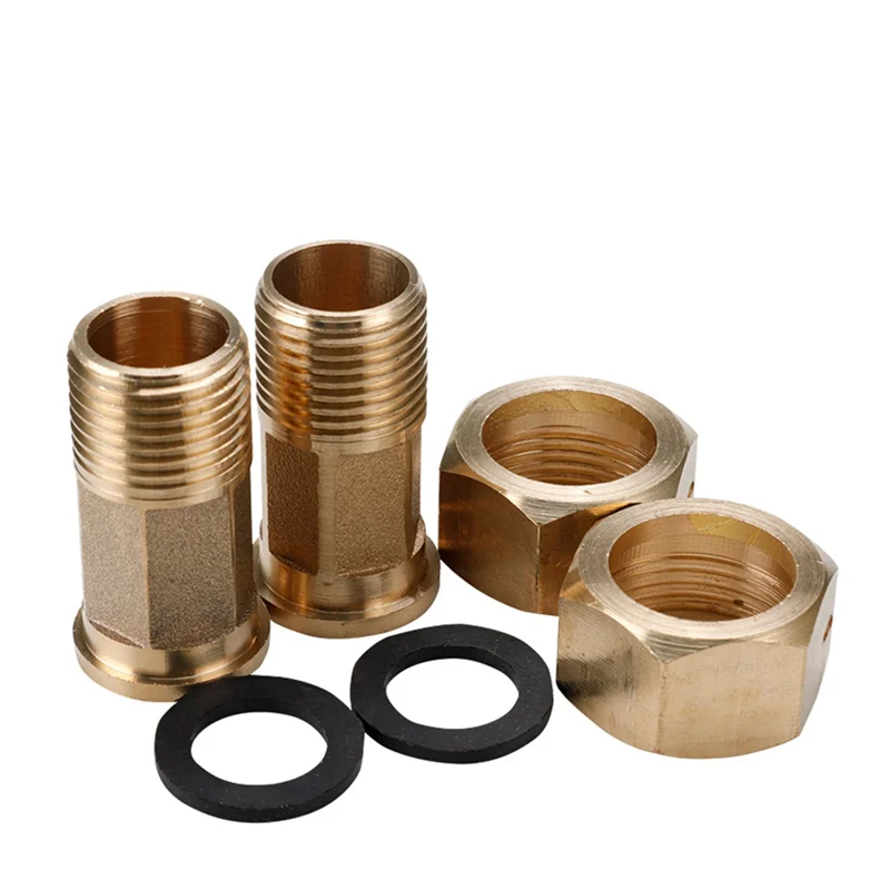 AB42-Copper-Fitted Mechanical Rotary Wing Water Meter E-Type Precision Pointer Counter Measurement Tools