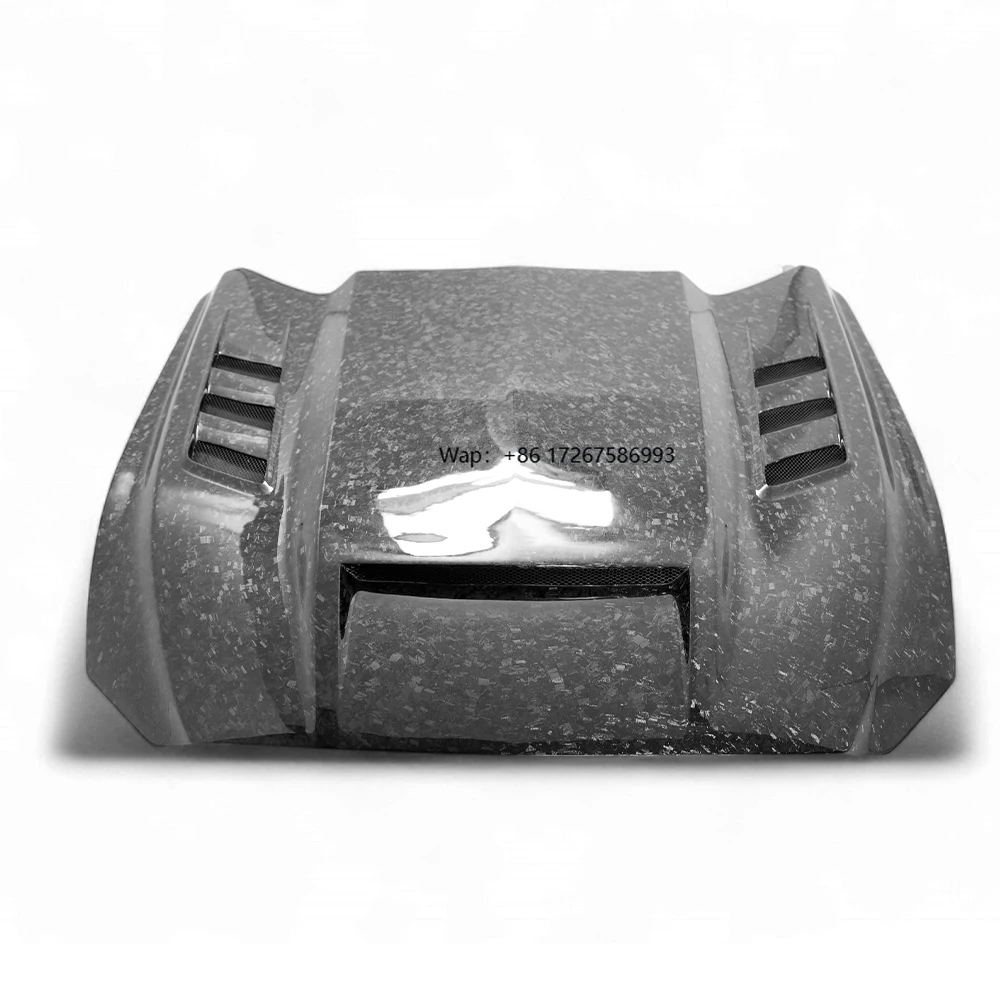 

TF Style Forged Carbon Fiber Front Bonnet Engine Hood for Mustang 2015-2025 New Condition