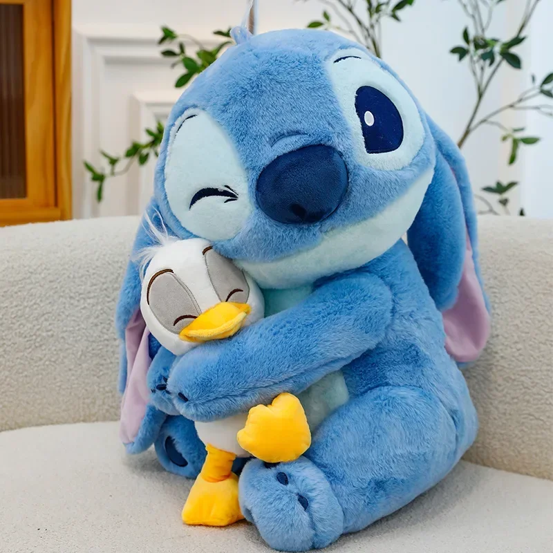 25/70 cm Disney Lilo und Stitch Plüschtiere Anime Plushie Stich Puppen Kawaii Love Donald Duck Kissen Gefülltes Geschenk Kinder Weihnachten