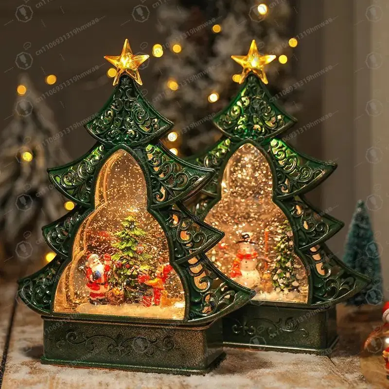 

Festive 2025 Christmas Lantern Light - Tree Decoration Holiday Gift for Merry Christmas & New Year