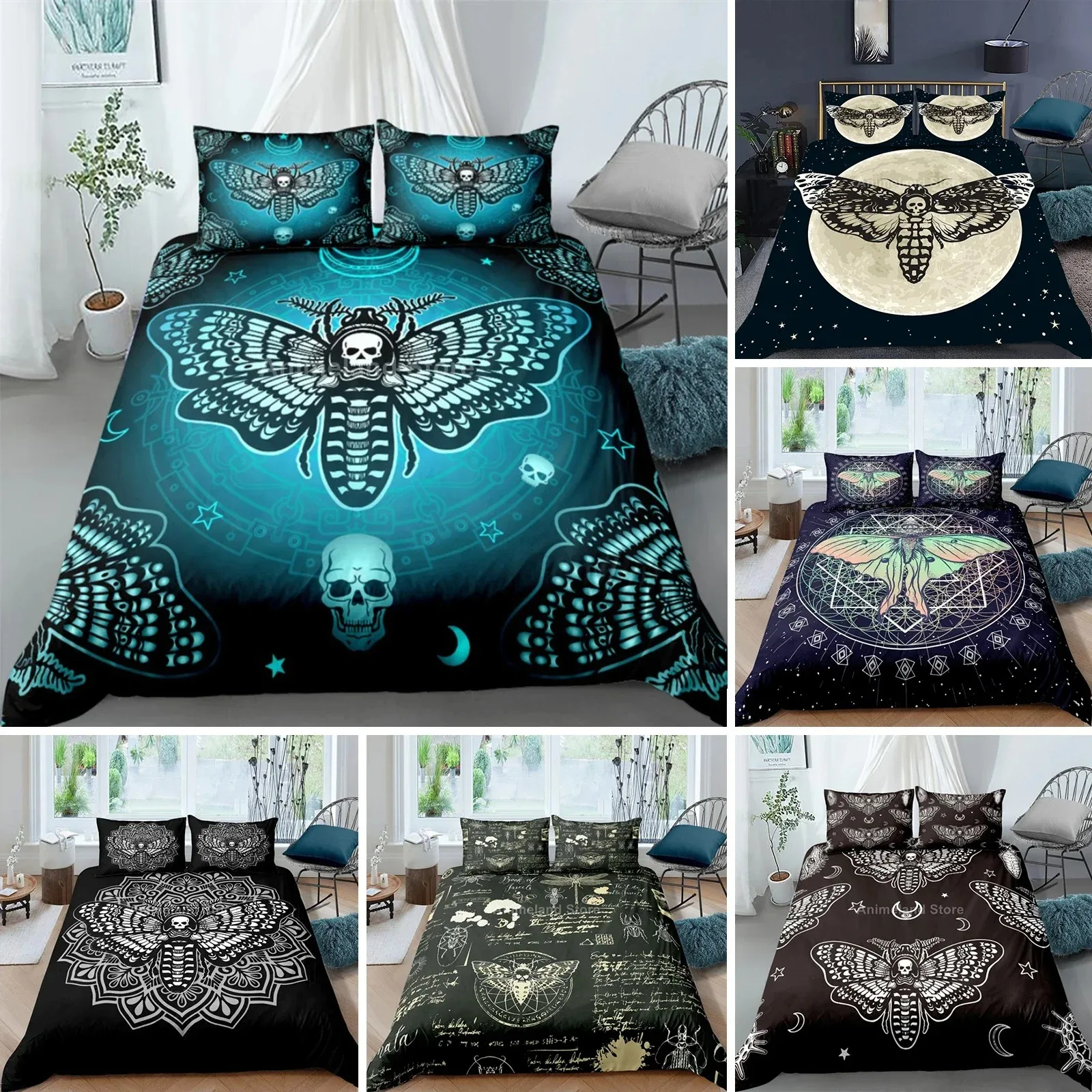 Big Pike Fish Duvet Cover King Queen For Kids Teens Adults Microfiber 3D Print Comforter Cover Hunting And Fishing Bedding Set