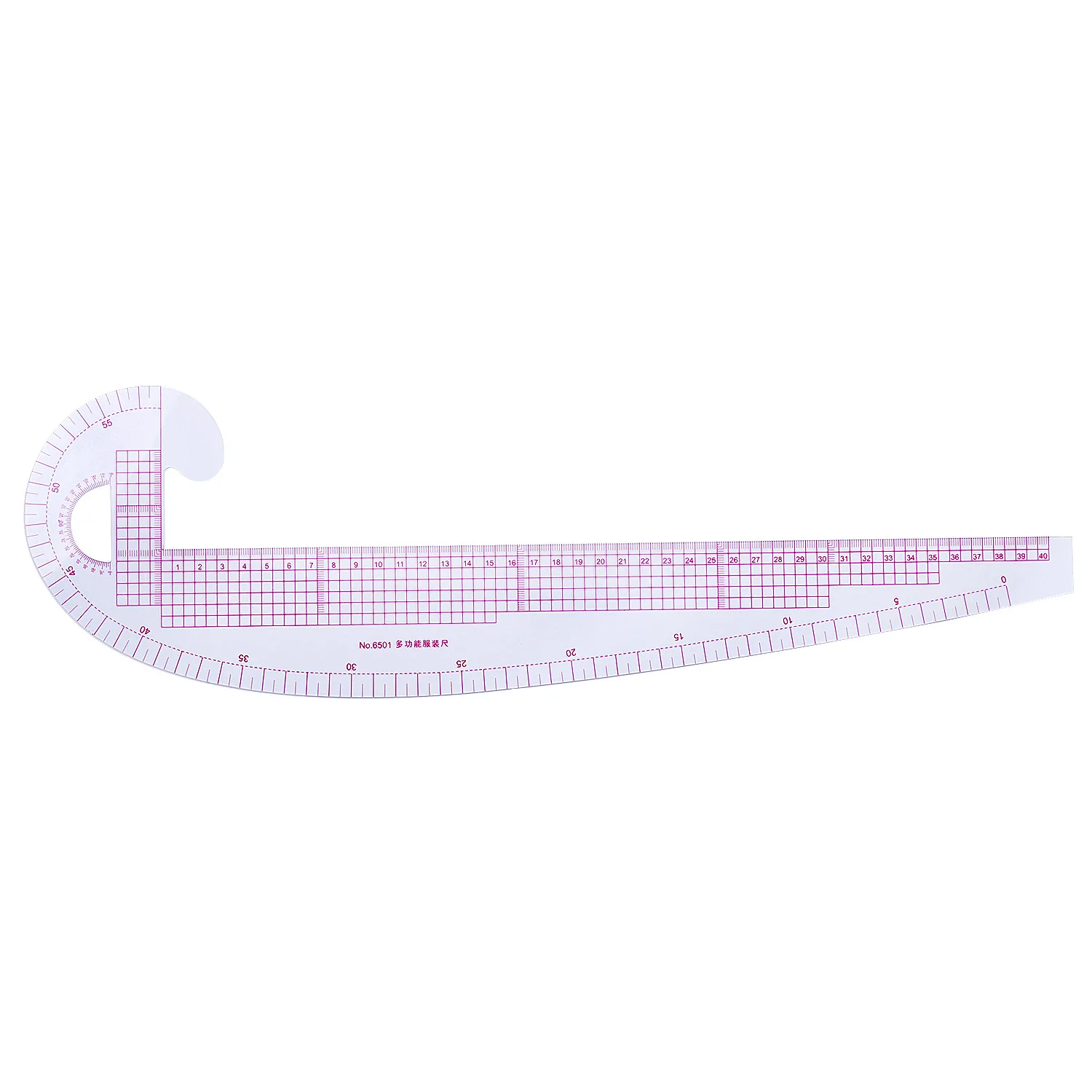 9/6/5Pcs Ruler Tailor Measuring Kit Clear Sewing Drawing Ruler Yardstick Sleeve Arm French Curve Set Cutting Ruler Paddle Wheel