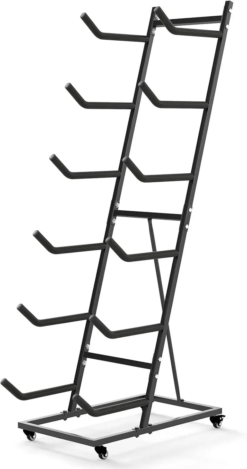 Heavy-Duty 6-Shelf Metal Display Rack and Storage Stand for Large-Scale RC Airplanes, Multi-Function Model Aircraft Holder