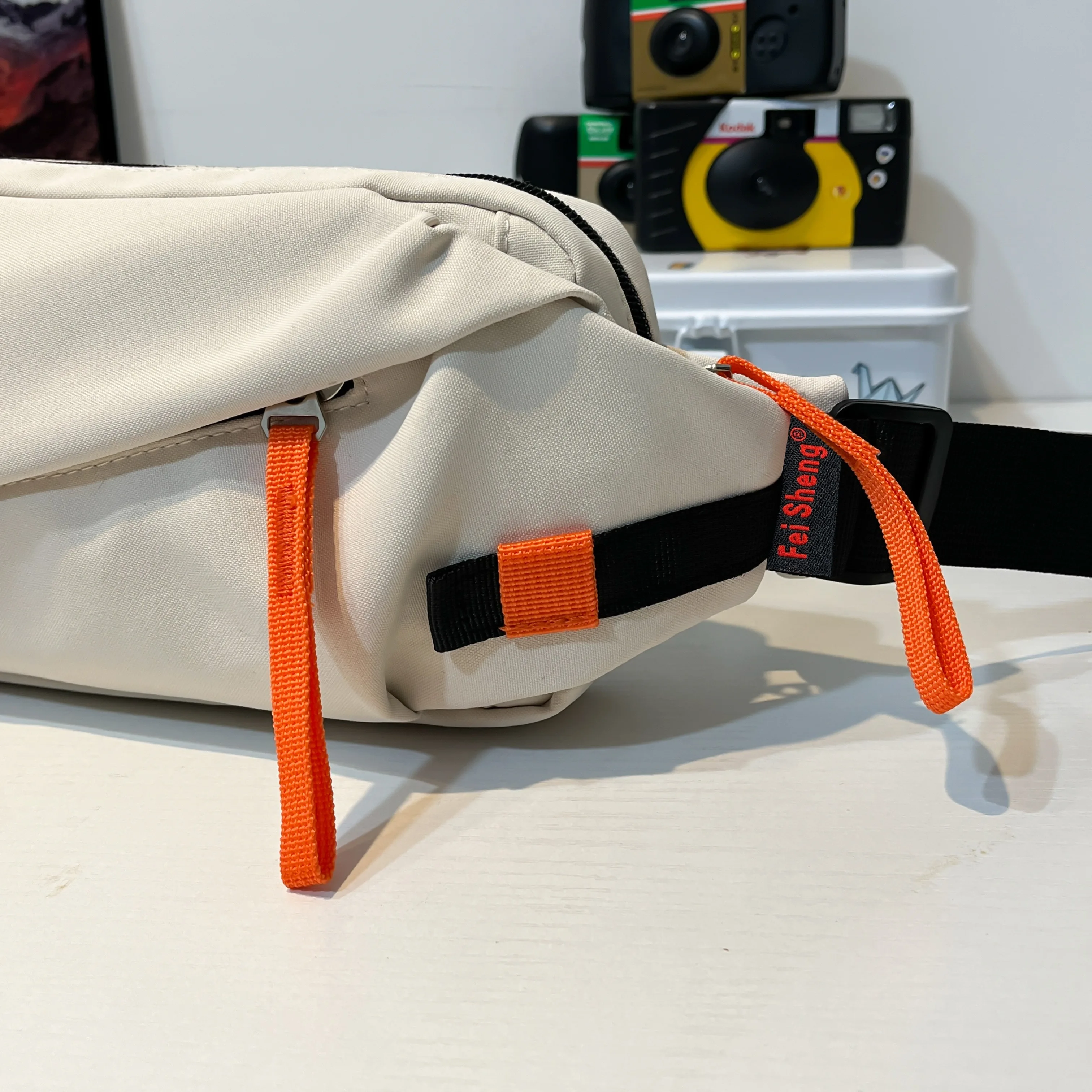 Vielseitige Brusttasche im japanischen Stil für Damen, lässige Sport-Umhängetasche für Herren, geräumige Street-Style-Schultertasche für Studenten, trendige Hüfttasche – Detail 7