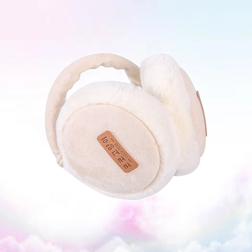 

New Folding Earmuffs for Men and Women Fall Winter Warm Burger Plush Earmuffs Ear Warmer Children's Ear Decor Ski Outdoor New