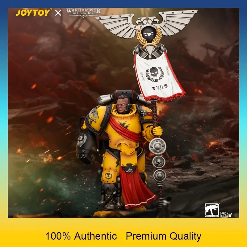 Pre-order JOYTOY Warhammer The Horus Heresy Imperial Fists Herald Consul 1:18 Posable Action Figure Collectible Model