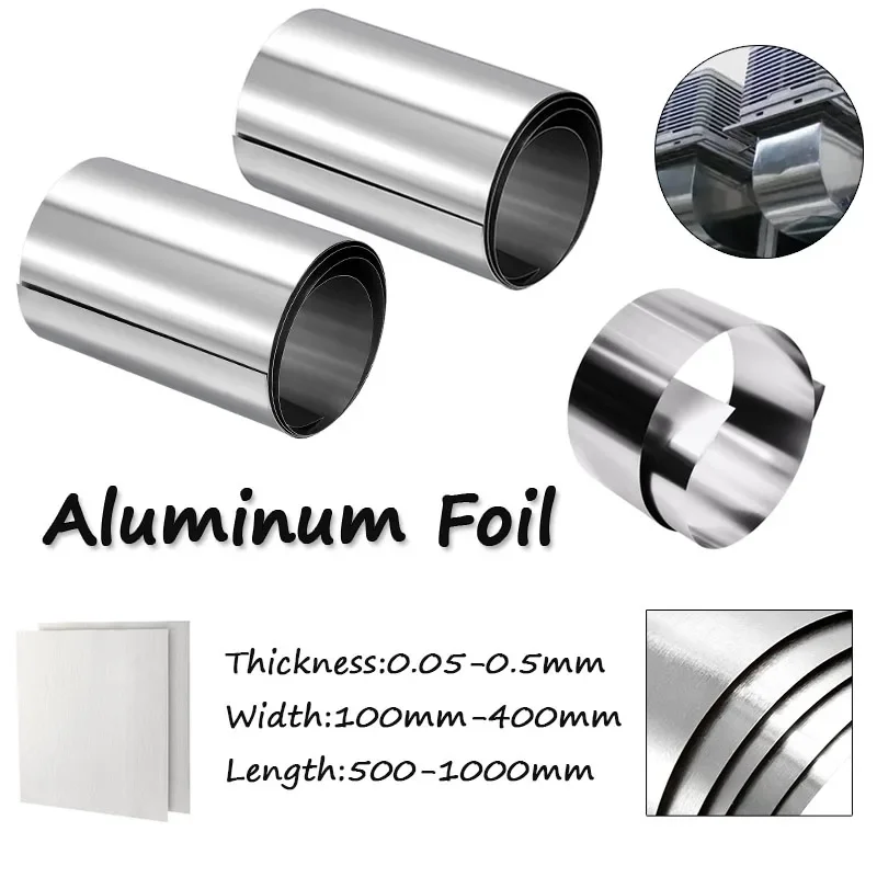 

Aluminum Sheet Strip Aluminium Foil Sheet DIY Metal Material Thickness 0.05mm To 0.5mm Aluminum Metal Sheet Flat Plate