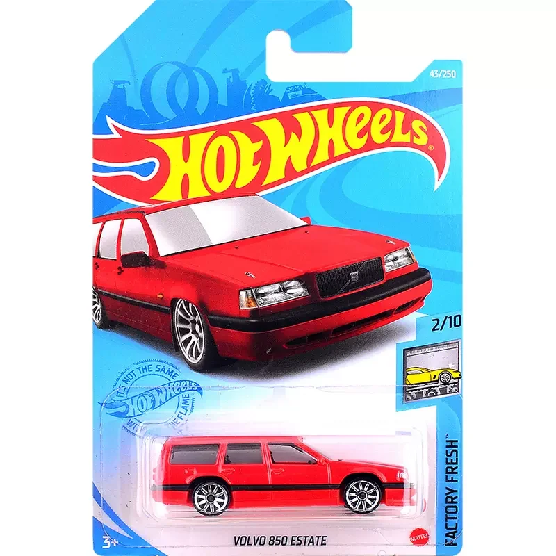 

Original Hot Wheels Car Red Volvo 850 Estate Toys for Boys 1/64 Diecast Carro Metal Model Factory Fresh Collector Birthday Gift