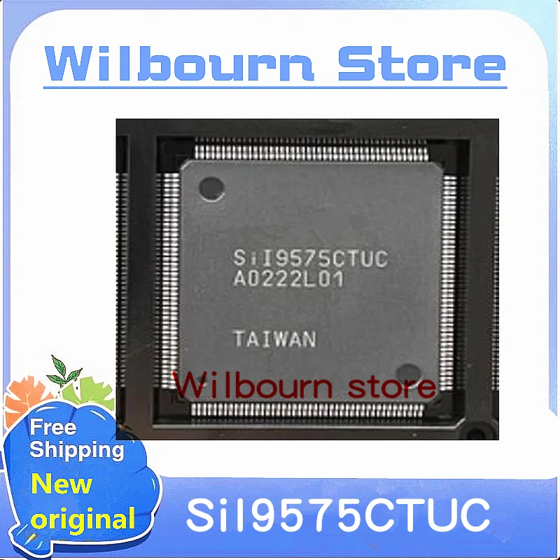 2PCS~5PCS/LOT SiI9575CTUC SiL9575CTUC Si19575CTUC TQFP176 New original stock