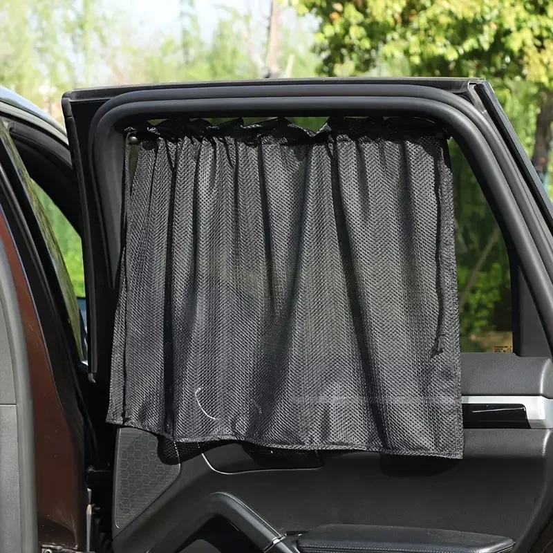 

Summer Car Sunshade Curtains , Blocks UV Rays, Keeps Interior Cool, and Protects from Fading - Durable and Easy to Install