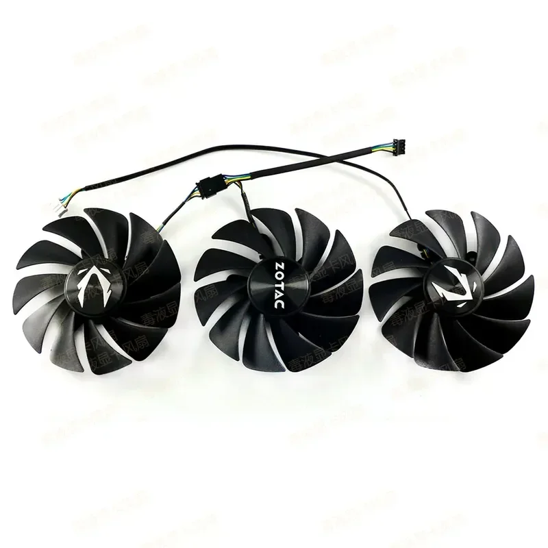 LY Universal Fan for Zotye RTX 3070 3070 Ti 3080 3080 Ti 3090 AMP Trinity Graphics Card