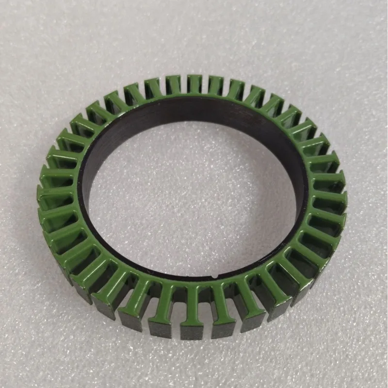 10020 Large-Diameter Disc-Type Brushless DC Motor Generator Stator Core Silicon Steel Sheet 36N42P