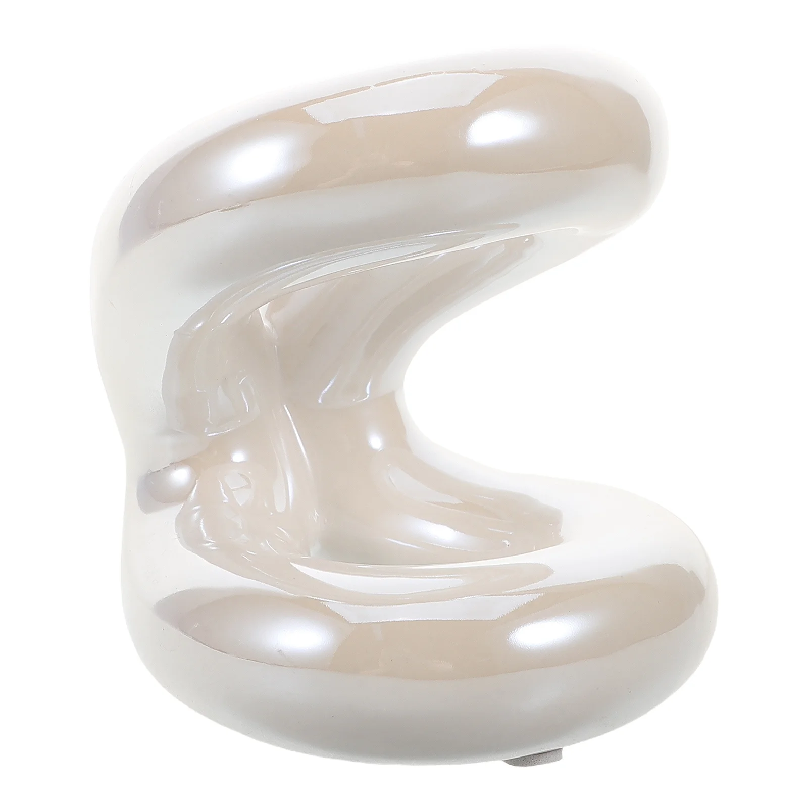 

Ceramic Knot Pen Holder Organizer Sturdy Desk Accessory Large Capacity Makeup Brush Cup Decorative Storage Rack Office Home