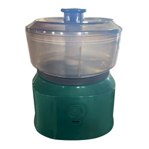 Mini Knoblauchpresse Doppelte elektrische Knoblauchzweck Knoblauch Purê 350 ml Küche Lebensmittel Crusher USB -Ladefleisch Gemüse 6 Hauptverkaufsfleischpicker - №6