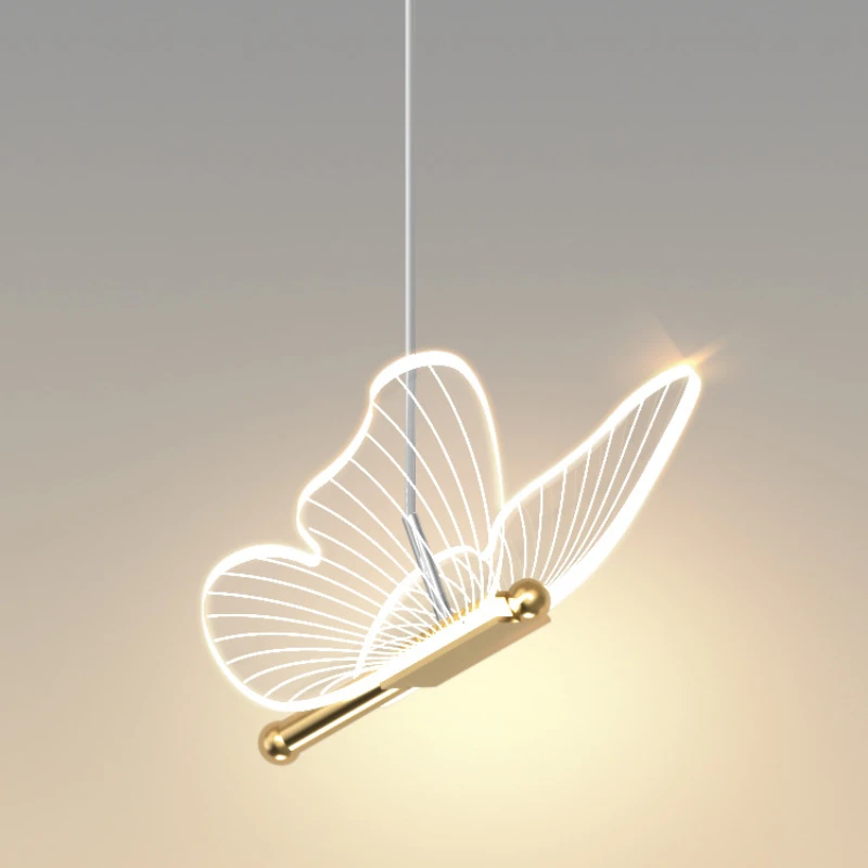 Imagem -06 - Modern Led Wall Sconces Lamp Indoor Bedside Luminária Quarto Sala de Estar Home Decor Butterfly Spotlight Iluminação Simples