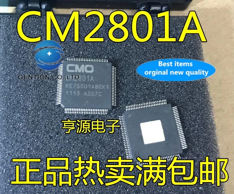 

5 шт. QFP CM2801A CM2801A-K1 ЖК-чип в наличии 100% новый и оригинальный