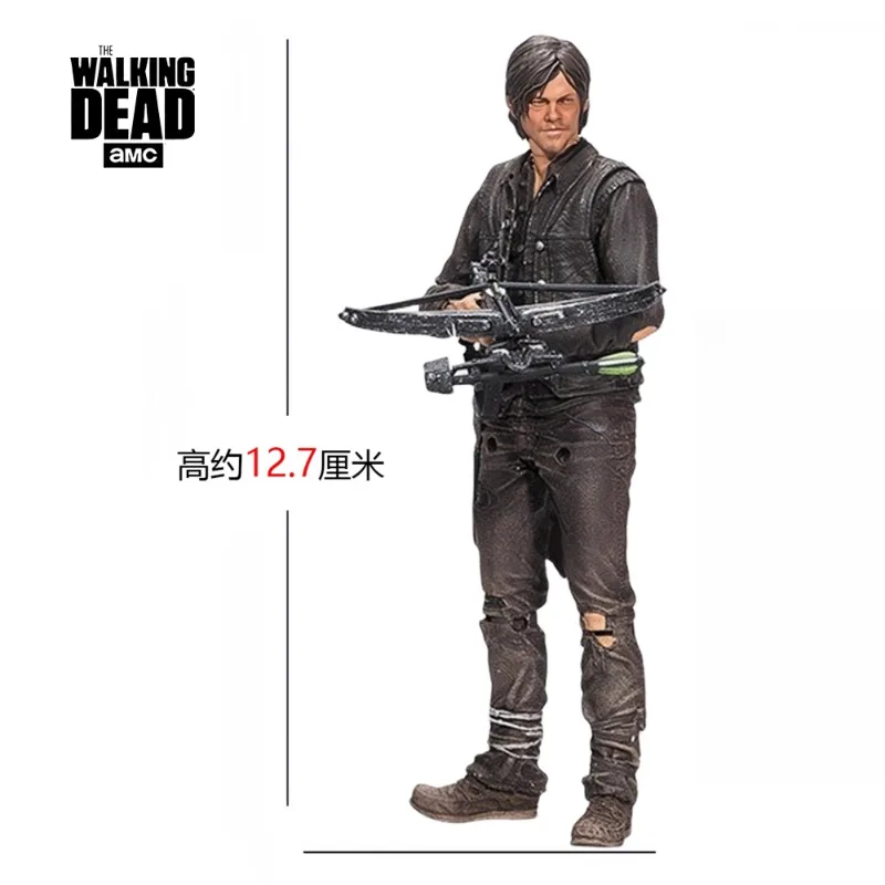 [Inventaris] Echte Wandelende Dode Norman Reedus Motorversie 2.0 5Inche 1/12 Actiefiguren Origineel Uit De Printcollectie