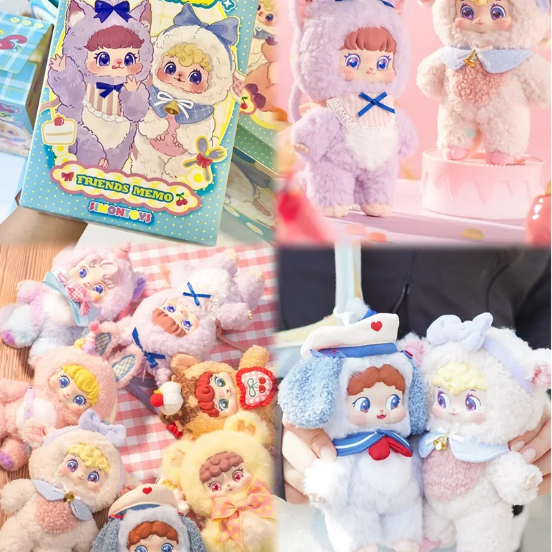 

New Genuine Good Friend Memo Pendant Series Blind Box Cute Mystery Pendant Doll Collection Decoration Birthday Gift Toys