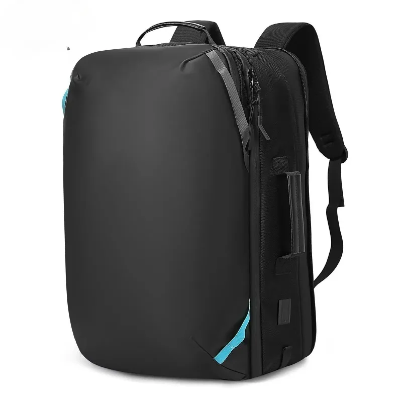 Compressed airbag backpack business backpack men's computer bag large capacity expansion outdoor business travel bag
