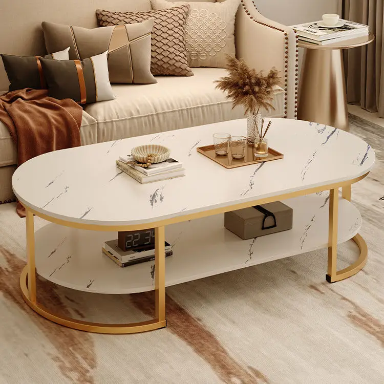 Coffee table living room household simple small apartment minimalist tea table rental house sofa balcony glass coffee table smal
