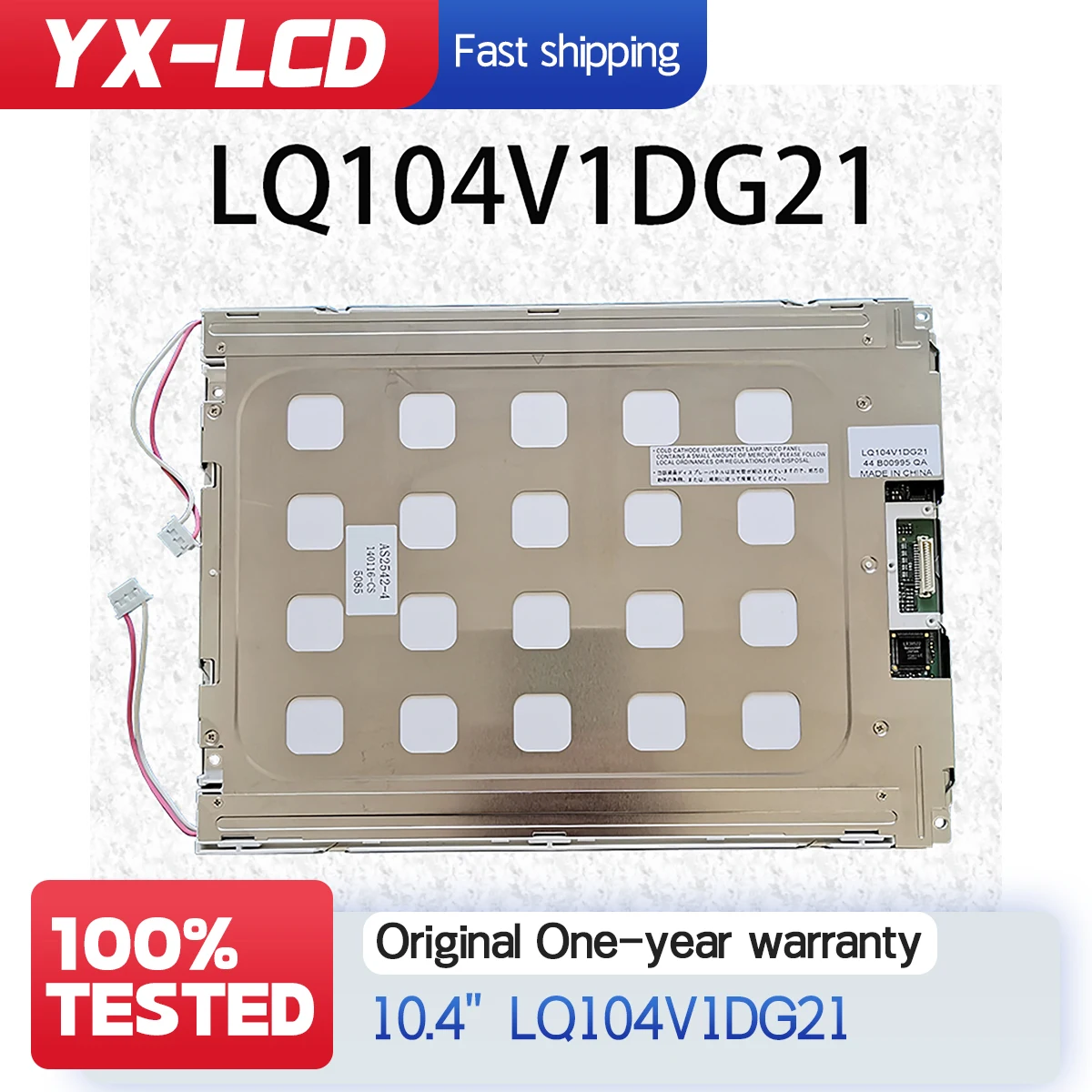 

10,4-дюймовая ЖК-панель дисплея 640x480 LQ104V1DG21 LQ104V1DG LQ104V1DG11640 (RGB) × 480, 31 контакт для модулей ЖК-дисплеев