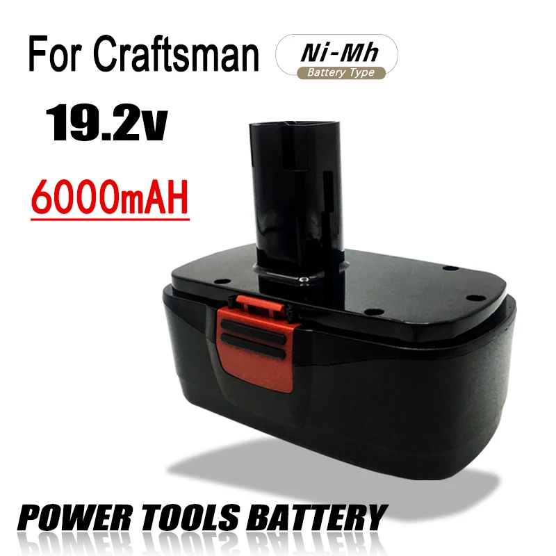 Akumulator litowo-jonowy 19.2V 6000mAh do elektronarzędzi Craftsman C3 DieHard, zamiennik