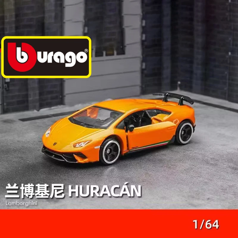 Bburago 1:64 Porsche 911 GT2 RS Lamborghini Ferrari SP3 812 1959 Cadillac Miniature Alloy Diecast Car Model Collection Toy Gifts