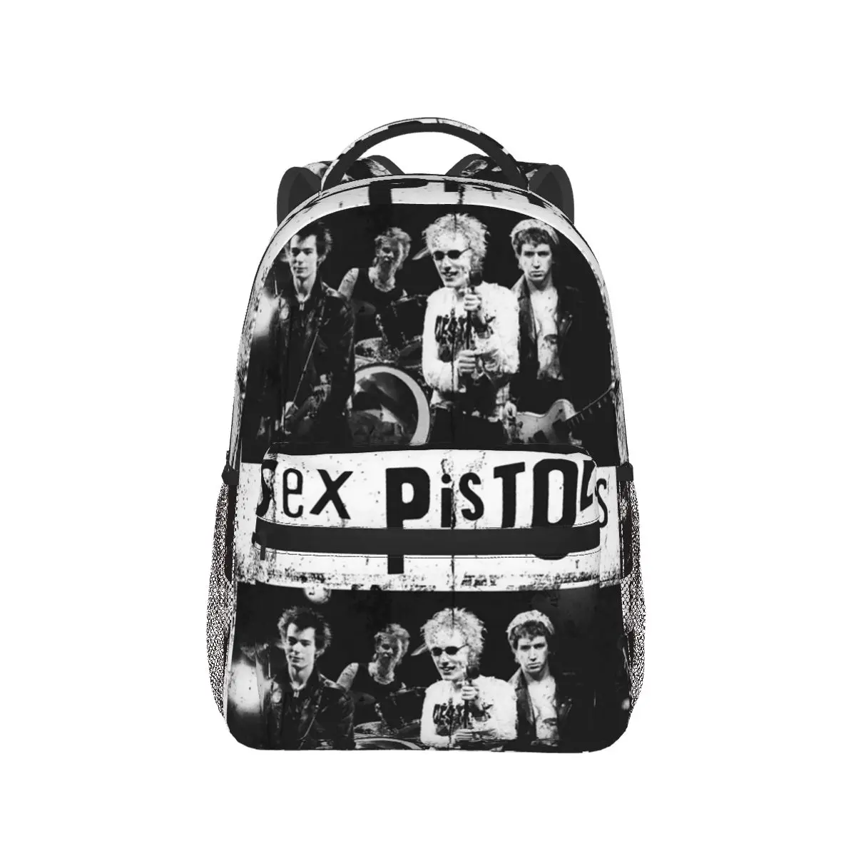 Heavy Metal Sex Pistols Rock Band Backpack Hot Sale Daypack Large Capacity BookBag School Bag Shoulder Bags for Men Women