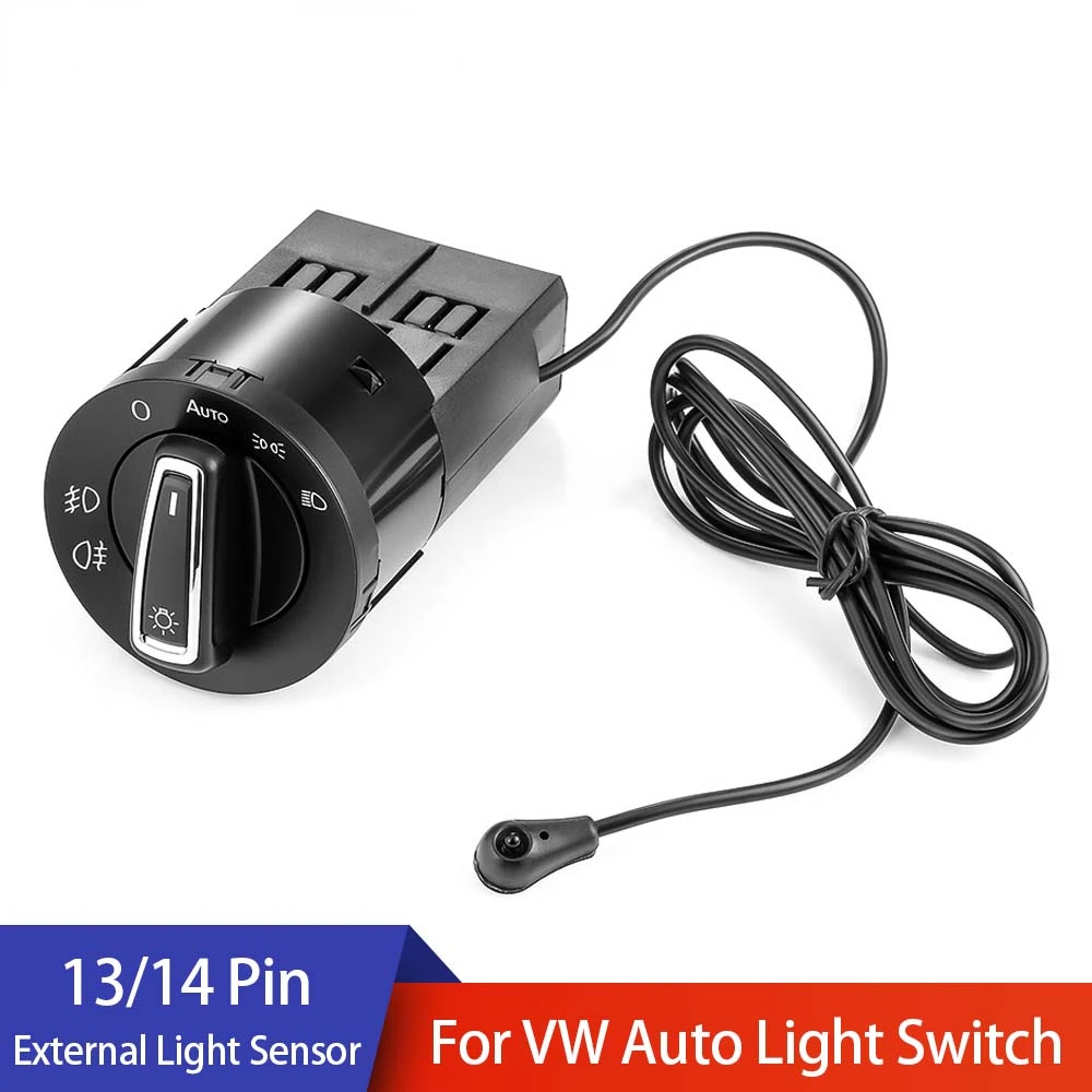 For Volkswagen Golf Mk4 Passat B5 Polo Car Styling Accessories Car Headlight Fog Lamp Switch Headlamp Switch Car Accessorie